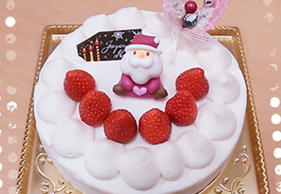 クリスマスケーキ配布